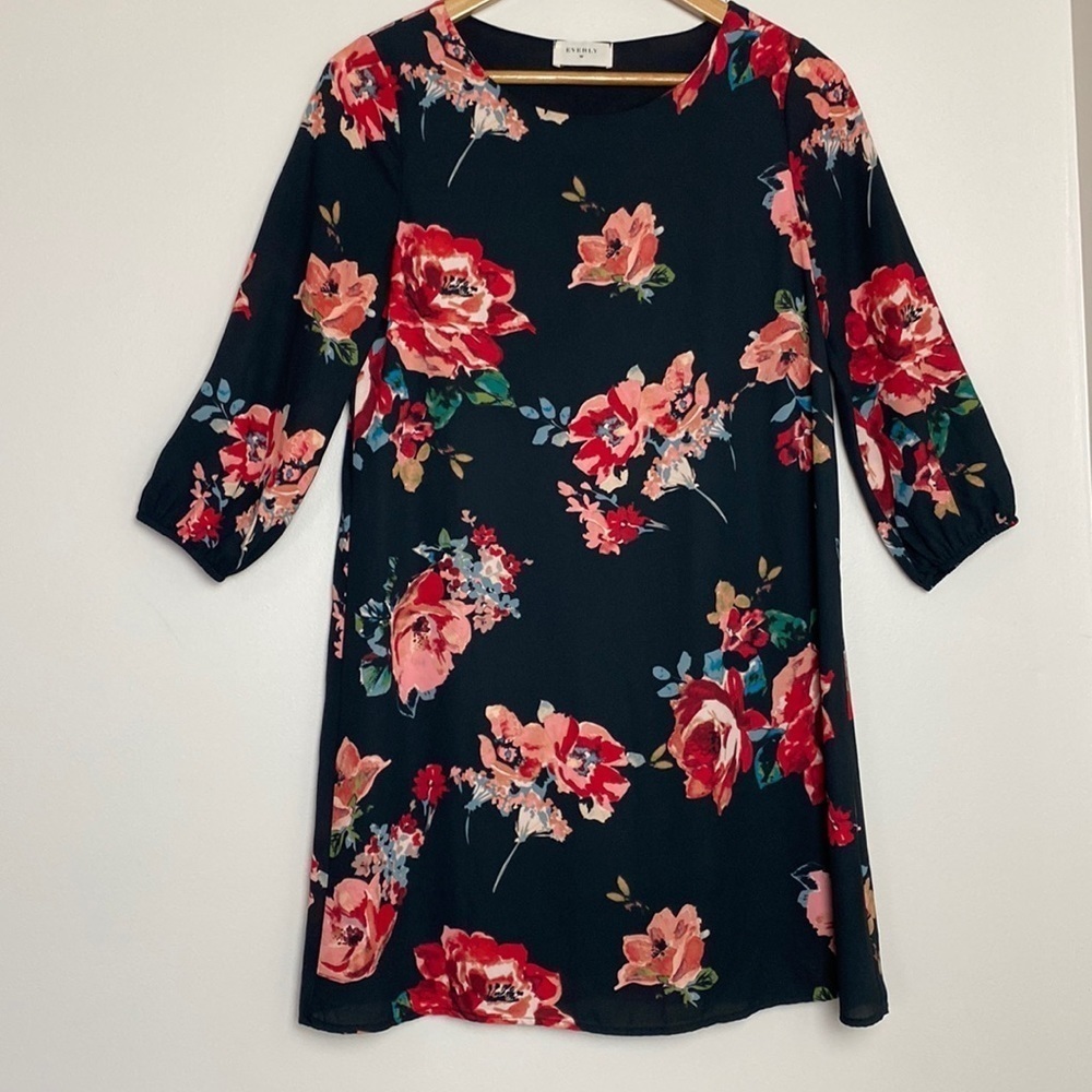 Anthropologie Everly Floral Print‎ Dress